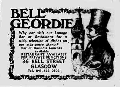 Bell Geordie advert 1978